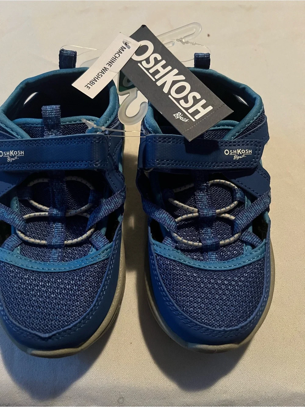 OshKosh B'gosh Navy and Teal Kids Athletic Sneakers
